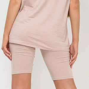 Personalizado negro Oversize en blanco liso blanco Lose Fitting Crop Top camisetas atléticas Spandex bebé rosa gimnasio recortado camiseta Mujer - Product Image 2