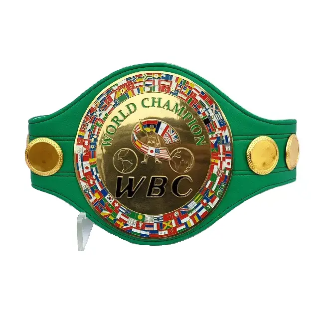 wholesale Custom Championship Belt with Title Name Sports Weight Lifting Body Building Fitness Gear