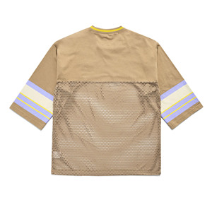 Camiseta de fútbol en blanco Hip Hop Deportes Malla Práctica Llanura Fútbol americano Jersey Sublimación Uniforme Negro Blanco - Product Image 2