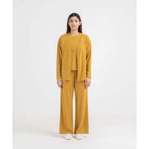 Cárdigan de lino para mujer - Product Image 2