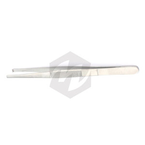 Pince à tissu de pouce 5.5 pouces 2X3 dents en acier inoxydable de qualité allemande pince à épiler chirurgicale pince à pouce Instruments médicaux dentaires - Product Image 5