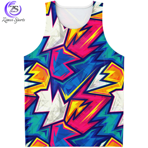 Multi Color Good Supplier OEM ODM Service With Reasonable Price Comfortable Best Quality Newest Design <b>Men</b> <b>Tank</b> <b>Tops</b> - Product Image 1