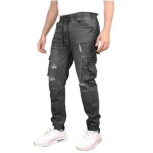 Pantalones Cargo Elásticos Tipo Carpenter Jean - Product Image 1