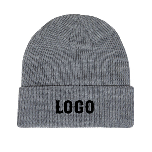 Gorro de Invierno Unisex Personalizado con Jacquard, Gorro de Mohair con Puño Tejido y Logotipo Personalizado para Clima Frío, Moderno - Product Image 4