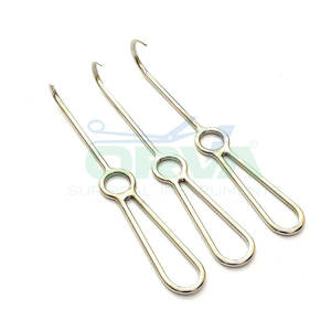 Pinces à crochets en os en acier inoxydable de vente chaude fabriquées au Pakistan alimentées par des machines - Product Image 1