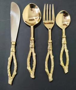 Juego de Cubiertos de Acero Inoxidable de Alta Resistencia con Acabado Espejo, Diseño Elegante, Ecológico, Hecho a Mano, Reutilizable, para Fiestas, Calidad Premium - Product Image 4