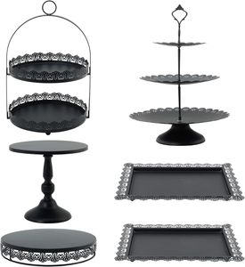 Luxury Metal <b>Cake</b> <b>Stand</b> Eco-Friendly for Weddings and Festive Events Premium Dessert Presentation - Product Image 1