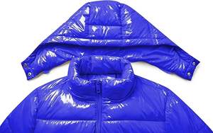 Doudoune à capuche personnalisée tissée de haute qualité pour femmes hiver matelassée respirante fermeture éclair complète bulle rembourrée style streetwear décontracté - Product Image 6