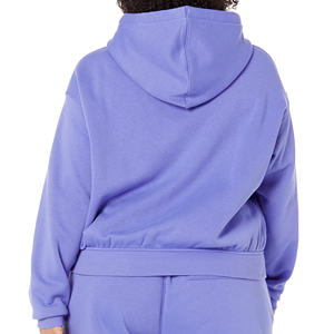 Sudaderas con Capucha Casuales de Moda Urbana para Mujer, con Logotipo Personalizado, 100% Algodón, Forro Polar, Transpirables y de Secado Rápido - Product Image 2