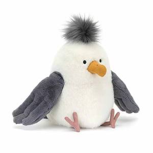 Peluche Adorable Pingouin Mouette de Haute Qualité, Dessin Animé Exquis, Créative, Anti-Stress, Vente en Gros Usine, 25cm, Vernissage UV - Product Image 1