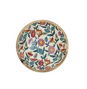 Tazón de Madera de Lujo con Diseño Nuevo, Tazón de Madera para Servir Ensaladas, Vajilla para Cocina y Mesa, Tazón Redondo - Product Image 2