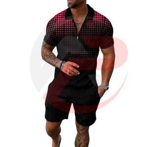 New Arrival Mans Gym <b>Suit</b> <b>Short</b> With Shirt Tracksuit Available With Your Customized Logo And Customized Printing - Product Image 1