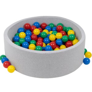 Pelota de Plástico para Piscina de Bolas, Fabricada en Europa, para Adultos, 7.5 cm, Suave, Flexible, Libre de BPA, Resistente a Aplastamiento, en Venta - Product Image 4