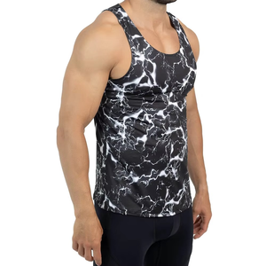 Nueva ropa de calle informal de secado rápido, camiseta sin mangas para gimnasio, camiseta sin mangas para entrenamiento atlético para hombre, camiseta sin mangas para gimnasio, logotipo personalizado de alta calidad, Color deslizante - Product Image 6