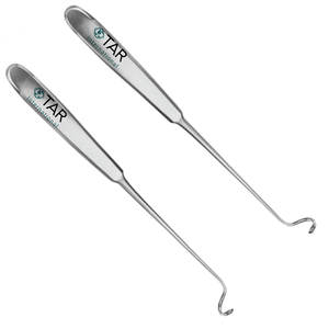 Agujas de Ligadura Deschamps Navratil, Instrumento Quirúrgico Afilado de Acero Metálico, Mueller Deschamps, Portador de Ligadura para Zurdos, Médico - Product Image 4