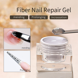 R S Nail 5ml Gel de construction pour extensions d'ongles en fibre, Gel de réparation pour ongles cassés, Gel de construction <span class=keywords><strong>semi</strong></span>-<span class=keywords><strong>permanent</strong></span> <span class=keywords><strong>UV</strong></span> <span class=keywords><strong>LED</strong></span> - Product Image 1
