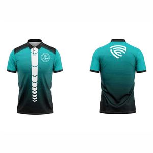 Camiseta de equipo deportivo de bádminton personalizable para hombre, Camiseta deportiva transpirable al por mayor con logotipo en la parte delantera, diseño de fábrica - Product Image 2