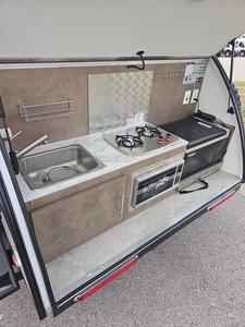 Mini-caravane pliante Teardrop de style australien, légère, moderne, en alliage d'aluminium, étanche, haute performance - Product Image 3