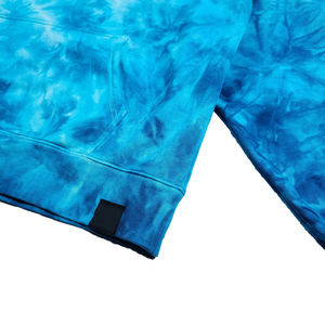 Wholesale Custom Winter Hoodie for Women Plus Size Fleece <b>Tie</b>-Dye Front Logo Streetwear Breathable Anti-Pilling - Product Image 4
