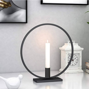 Metal Candle Holder Stand Wholesale Decorative Item Vintage 3 Arms Design Crafts Metal Candle Holder - Product Image 6