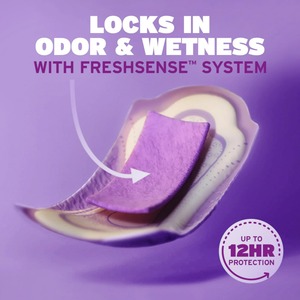 Poise Incontinence Pads for Women, 4 Drop Moderate Absorbency, Regular Length, 66 Count - Product Image 3