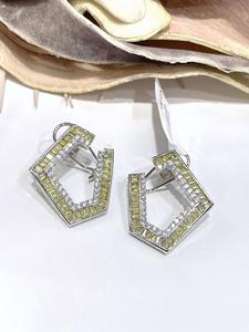 ต่างหูแฟนซีประกายเพทายสุดหรูต่างหูผู้หญิงหรูหราสำหรับใส่ไปงานปาร์ตี้เครื่องประดับแฟชั่นประดับด้วยหินเพทายสำหรับเป็นของขวัญ - Product Image 2