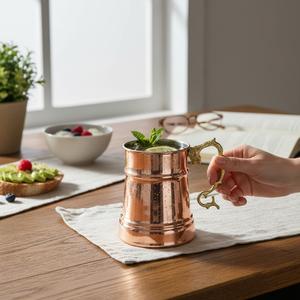Copper Moscow Cup Durable Metal <b>Drinkware</b> - Product Image 2