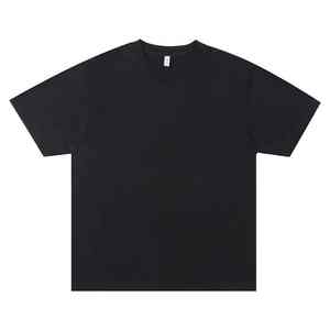 Camiseta Extra Grande Personalizada de 250 Gsm, Impresión de Logotipo Personalizado, Camiseta de Manga Corta 100% Algodón para Hombre - Product Image 1