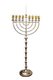 Classic Design Brass Menorah Candle Holder Hanukkah Candle Stand Jewish <b>Lamp</b> Decorative Home Accent - Product Image 6