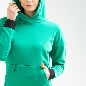 Sudadera holgada con relieve de peso pesado en 3D con logotipo personalizado de alta calidad - Product Image 4