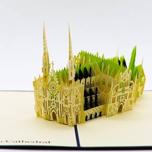 Classic Pirates Ship 3D Pop-up Card Handmade Paper Craft with Offset Printing <b>for</b> <b>Kids</b> Wedding Gifts Anime & Love Style Vietnam - Product Image 4