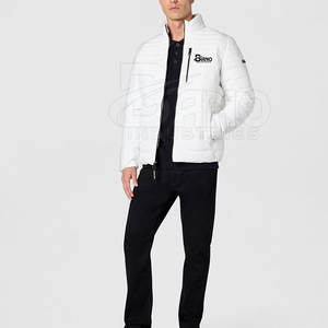 Chaqueta de Invierno de Alta Calidad para Hombre, con Logotipo Frontal, Secado Rápido, Transpirable, de Nailon/Poliéster - Product Image 4