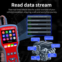 Nueva Herramienta de Diagnóstico Universal para Automóviles K2 OBD2 con Pantalla LCD, Lectura y Eliminación de Códigos de Error, 1 Año de Garantía para Todos los Automóviles