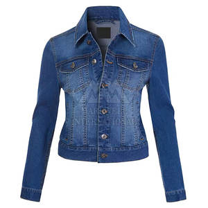 Veste en jean pour femmes sur mesure, best-seller, dernier design, prix bas, veste en jean pour femmes en vente - Product Image 3