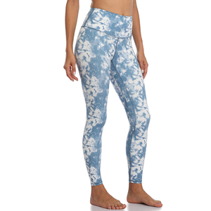 Leggings pour femmes de haute qualité personnalisé en coton coupe ajustée OEM vente en gros pantalons de yoga vêtements de sport pour le fitness et la course à pied - Product Image 2