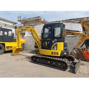 Pelleteuse hydraulique Komatsu japonaise de qualité d'occasion pour la construction Pelleteuse PC55MR-3 d'occasion à vendre à Shanghai - Product Image 4