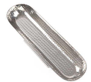 Nuevo cuenco de Metal con fecha, Decoración de mesa de boda, plato de dulces largo desechable de lujo moderno tradicional árabe para servir en el hogar - Product Image 2