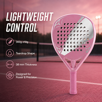 JAS Vente Flash Raquette de Padel Personnalisée OEM ODM Usine Vente en Gros Expédition Mondiale Fibre de Carbone 3K 12K 18K Votre Logo Échantillon Gratuit