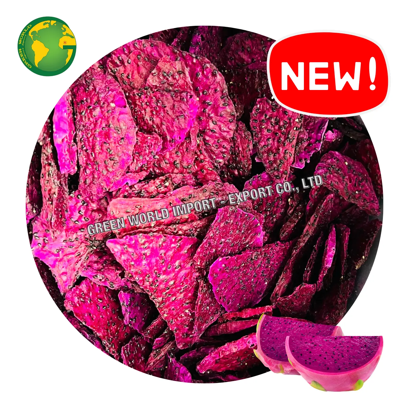 !CRISPY! DRIED DRAGON FRUIT - HEALTHY FRUIT SNACKS/CHIPS FROM VIETNAM WITH HIGH QUALITY & ATTRACTIVE PRICE IN THIS YEAR