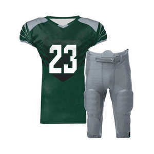 Ensemble maillot et pantalon de football américain pour jeunes Uniformes d'équipe d'impression par sublimation de logo personnalisé Approvisionnement en vrac - Product Image 1