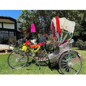 Rickshaw de fotomatón para exteriores, decoración, Desi, sesión de fotos de boda, Rickshaw indio, entrada de boda - Product Image 1