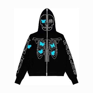 Sweats à capuche à fermeture éclair intégrale les plus vendus avec un design de patch brodé, vêtements d'hiver fantaisistes avec un design et une taille personnalisés - Product Image 1