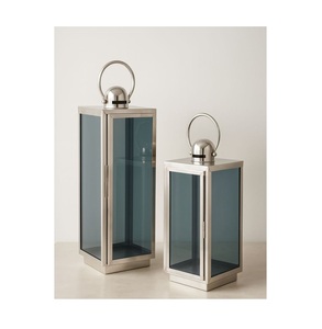 Lámpara de Mesa Metálica Hecha a Mano, Resistente, Decorativa, para Jardín, Patio, Porche, Estilo Rústico, Iluminación Navideña, Impermeable y Ecológica - Product Image 1