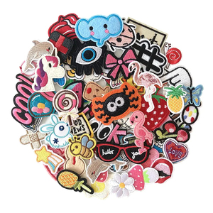 OEM Manufacturer New Design Embroidery Patches Skeleton Shape Machinery Patch Bulk Iron on <b>Heat</b> Transfer Patch for Clothing - Product Image 6