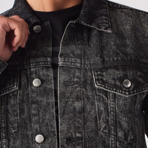 Veste d'hiver pour hommes de la meilleure qualité, élégante, légère, 100% coton, confortable et facile à porter avec logo sur le devant - Product Image 4