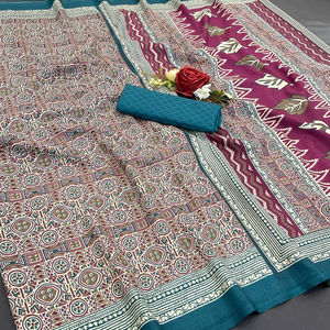 ส่าหรีปาร์ตี้ส่าหรีเสื้อแฟนซีแฟชั่นสุดพิเศษทันสมัยของอินเดีย - Product Image 1