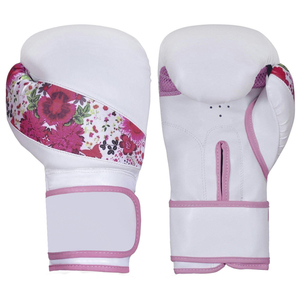 Guantes de Boxeo Profesionales de Cuero PU con Soporte OEM, Correa de Muñeca Ajustable Personalizable, Transpirables, Ligeros y de Alta Calidad - Product Image 4