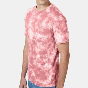 T-shirt Tie Dye pour homme de haute qualité, élégant, 100% coton, tricoté, respirant, séchage rapide, manches courtes, vente en gros, nouveau design au Pakistan - Product Image 2