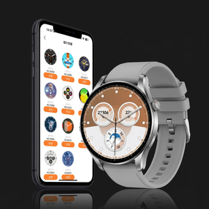Montre connectée Sower BW16, écran tactile rond AMOLED de 1,43 pouce, avec carte SIM, caméra, appels Bluetooth, pour appareil portable unisexe - Product Image 6
