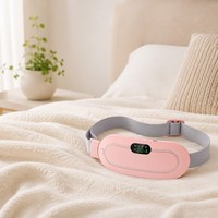 Ceinture Chauffante Menstruelle Femme, Coussin Compressif Chaude pour la Taille, Masseur Anti-Douleur des Règles, Soulagement des Douleurs Menstruelles